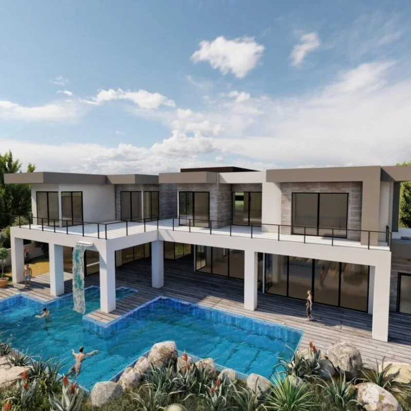 3-dimensional real estate rendering