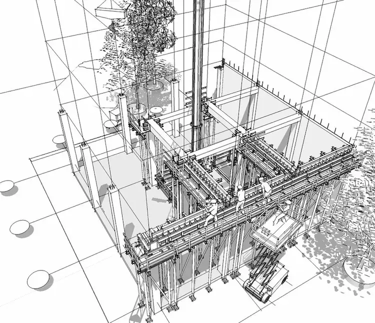 Facade Shop Drawing Services Georgia