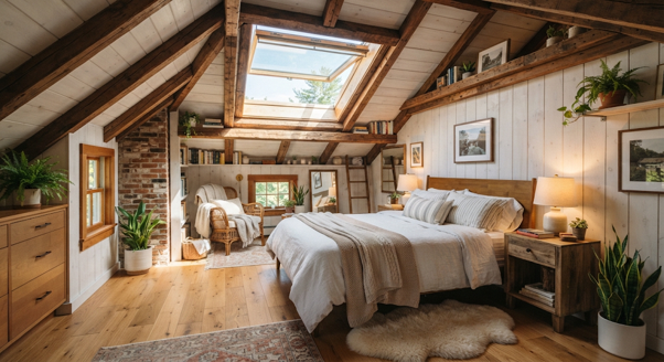 Sloped Ceiling Room Feel 