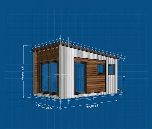 tiny home dimensions
