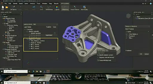 Simplify & Defeature Geometry