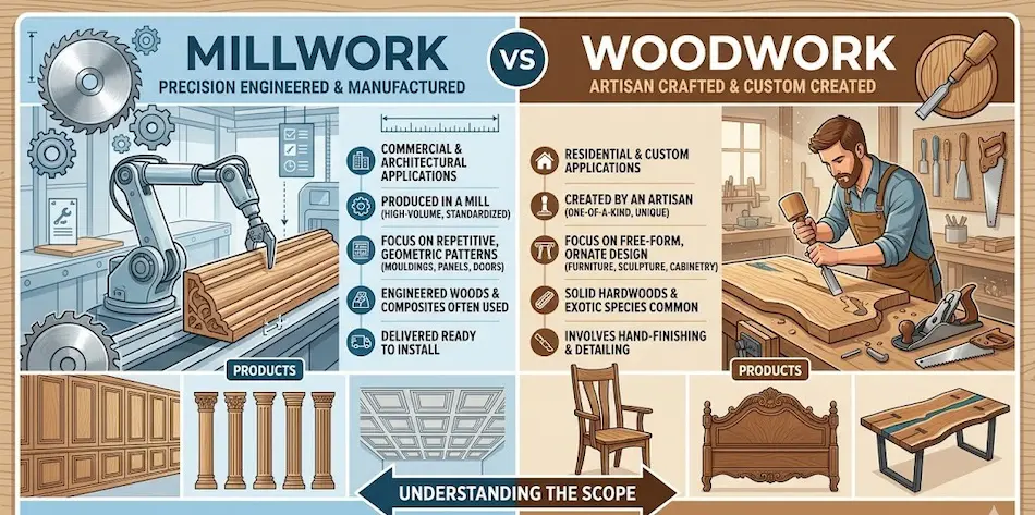 what is millwork