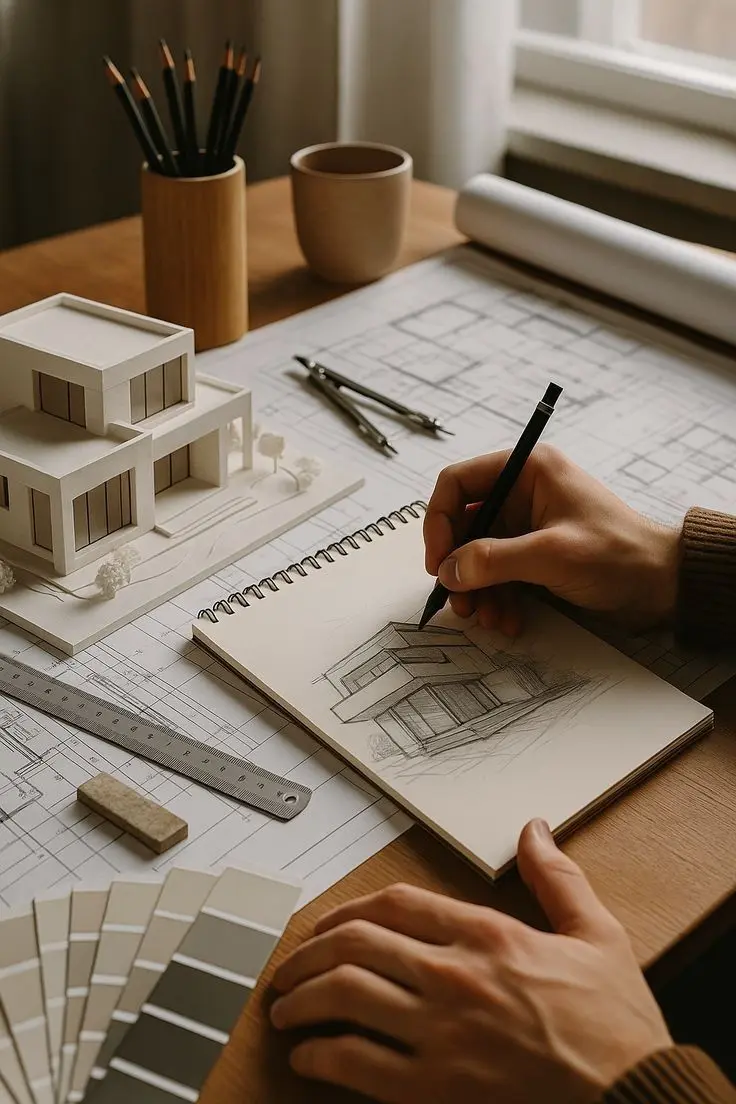 Concept building layout plan