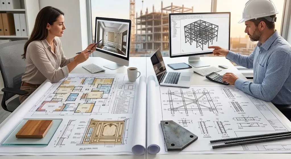 Architectural-vs-Structural-Shop-Drawing-Services-Explained