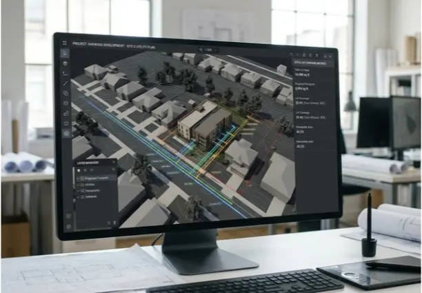 3D Site Utility Planning